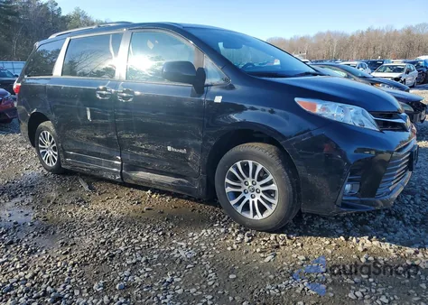 2018 Toyota Sienna Xle 8-Passenger from USA, damaged, VIN 5TDYZ3DC5JS906920